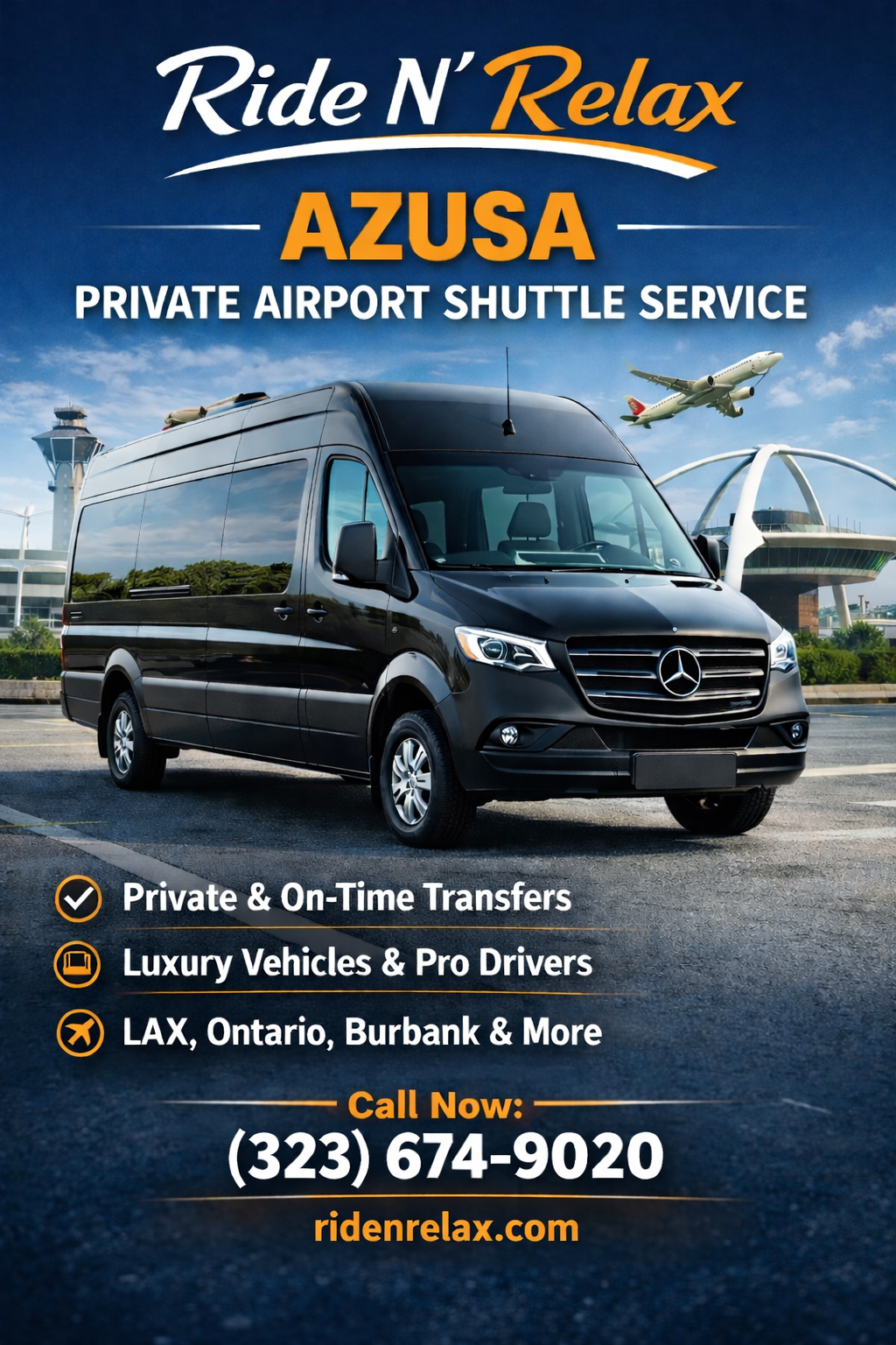 Azusa Private Airport Shuttle Service