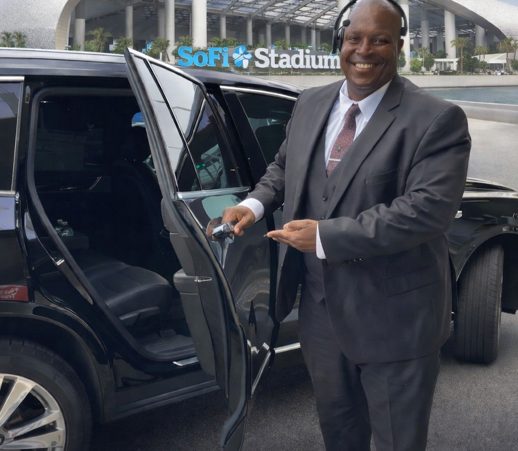 Luxury Car Service to SoFi Stadium