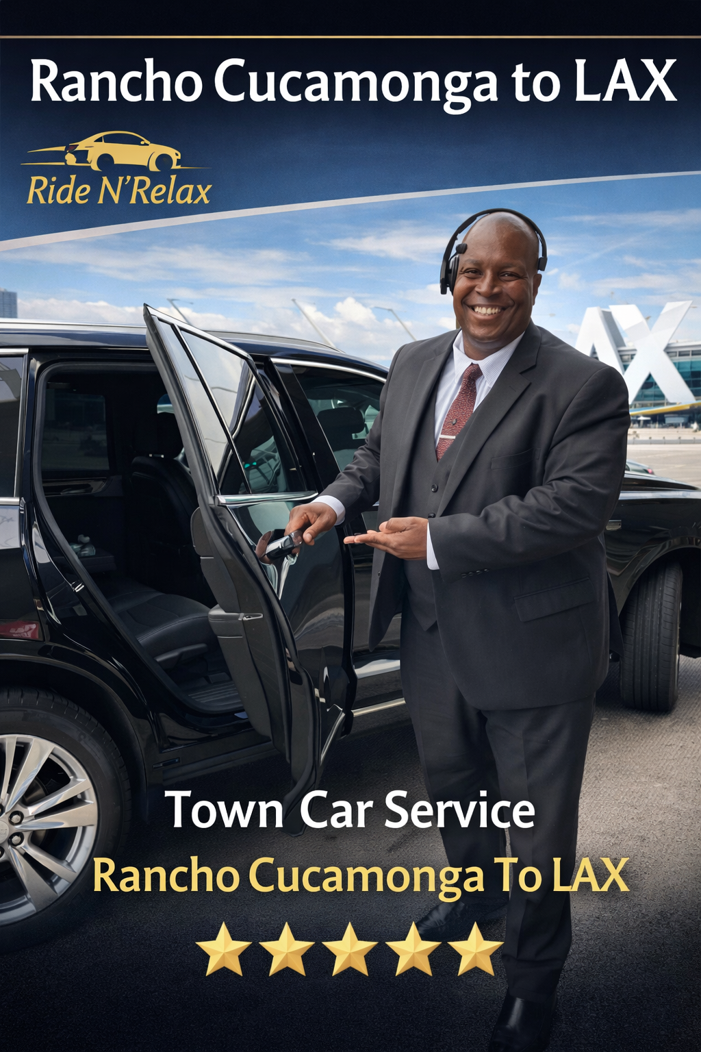 Town Car Service Rancho Cucamonga To LAX