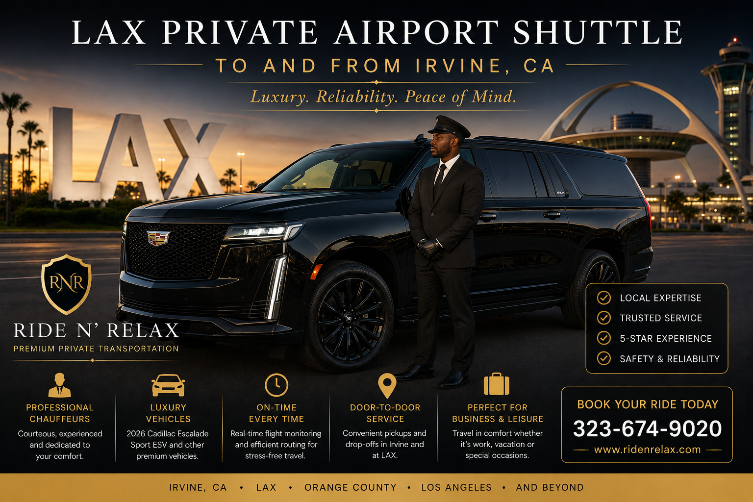 Irvine, CA LAX Car Service